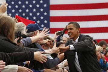 Μπαράκ Ομπάμα «ψηφίζουν» για πρόεδρο των ΗΠΑ οι Times του Λονδίνου