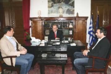 Συνάντηση Μπουντούρη και Μπαλογιάννη με τον υπουργό Μακεδονίας Θράκης