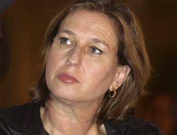 Το ενδεχόμενο σχηματισμού κυβέρνησης συνασπισμού εξετάζει η Τζ.Λίβνι στο Ισραήλ