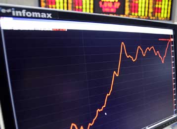 Ανοδικές τάσεις στη χρηματιστηριακή αγορά της Ευρώπης την Τρίτη