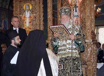 Πατριαρχική Λειτουργία στη Δράμα με τη συμμετοχή του Αρχιεπισκόπου