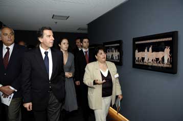 Εγκαινιάστηκε η ψηφιακή έκθεση της ιστορίας των αρχαίων Ολυμπιακών Αγώνων