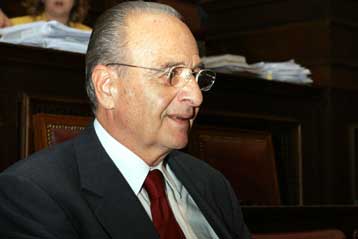 Κατάθεση του πρώην προέδρου του ΝΣΚ στην Εξεταστική για το Βατοπαίδι