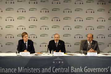 Ενιαία δράση κατά της κρίσης συμφώνησαν οι υπουργοί Οικονομικών της G20