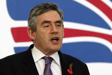 Αυτή είναι η στιγμή για την οικοδόμηση μιας παγκόσμιας κοινωνίας, λέει ο Γκ.Μπράουν