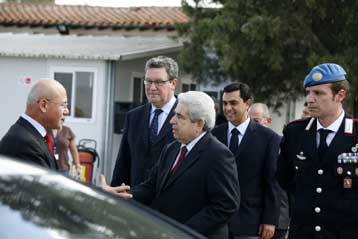 Έβδομη κατ ιδίαν συνάντηση Χριστόφια – Ταλάτ