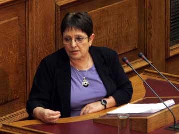 Υπέρ της επαναφοράς του ΤΤ στον πλήρη κρατικό έλεγχο, τάσσεται η Αλ.Παπαρήγα