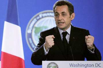 Νέα διεθνή οικονομική σύνοδο διοργανώνει τον Ιανουάριο ο Νικολά Σαρκοζί