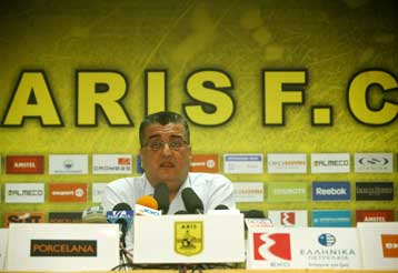 «Ο Αρης πάει πάντα για πρωτάθλημα» τόνισε ο πρόεδρος Λάμπρος Σκόρδας