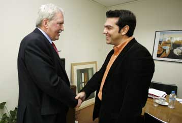 Υπέρ της ανάπτυξης των ελληνορωσικών σχέσεων, τάχθηκε ο Αλ.Τσίπρας