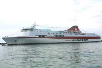 Αύξηση 10,8% σημείωσε ο κύκλος εργασιών της Minoan Lines στο εννεάμηνο