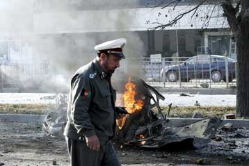 Επίθεση αυτοκτονίας με στόχο τη γερμανική πρεσβεία στην Καμπούλ