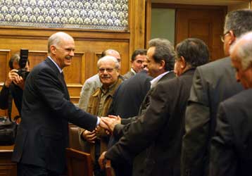 Συνάντηση με εκπροσώπους του αγροτικού κόσμου είχε ο Γ.Παπανδρέου