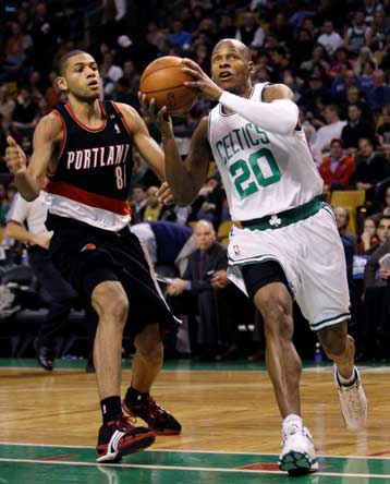 Ενδέκατη σερί νίκη των Σέλτικς επί των Μπλέιζερς με πρωταγωνιστή τον Αλεν