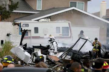 Εντοπίστηκε σορός βρέφους στα συντρίμμια σπιτιού όπου έπεσε αεροσκάφος στο Σαν Ντιέγκο