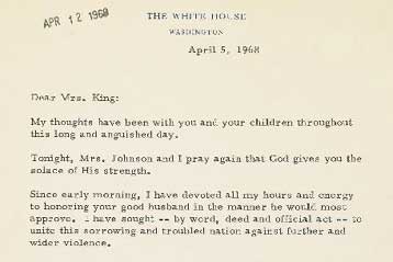 Ακυρώθηκε η δημοπρασία χειρογράφων του Μάρτιν Λούθερ Κινγκ