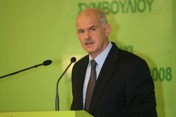 Η χώρα χρειάζεται επειγόντως αλλαγή, δηλώνει ο Γιώργος Παπανδρέου