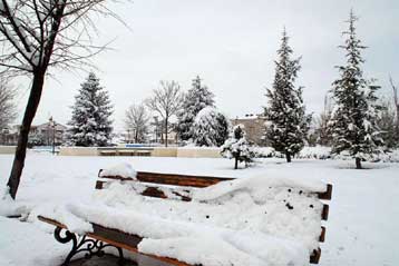 Παγωνιά και ελαφρές χιονοπτώσεις στην Αττική