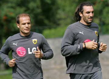 Έτοιμοι Μπασινάς και Κυργιάκος για το ντέμπι κόντρα στον Παναθηναϊκό