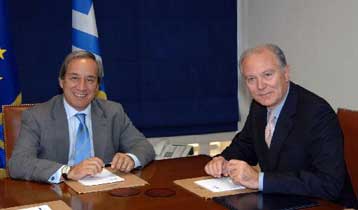 Συνάντηση Αλογοσκούφη – Προβόπουλου για το πρόγραμμα στήριξης των τραπεζών