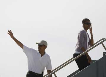 Mια ανάσα από το Λευκό Οίκο η οικογένεια του Μπαράκ Ομπάμα