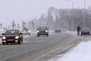 Χιονοπτώσεις από το πρωί της Παρασκευής στη βόρεια Ελλάδα