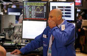 Ισχυρή πτώση 5,47% κατέγραψε το Χρηματιστήριο Αθηνών την Τετάρτη