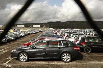 Μείωση κατά 7,8% εμφάνισαν οι πωλήσεις καινούριων αυτοκινήτων στην Ευρώπη το 2008