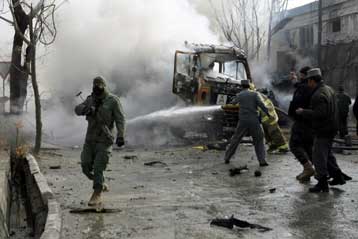 Επίθεση αυτοκτονίας στην Καμπούλ με τέσσερις νεκρούς