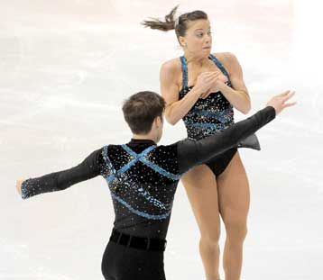 Αξιέπαινη η παρουσία του ελληνικού ζευγαριού στο Ευρωπαϊκό καλλιτεχνικού πατινάζ