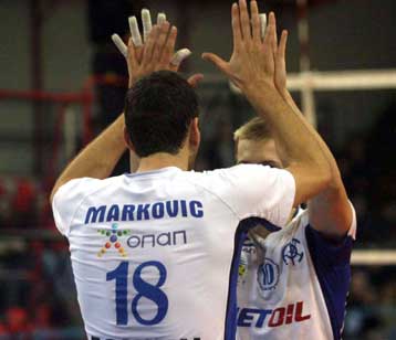 Ο ΑΟ Κηφισιάς λύγισε την αντίσταση του Μίλωνα με 3-2 σετ