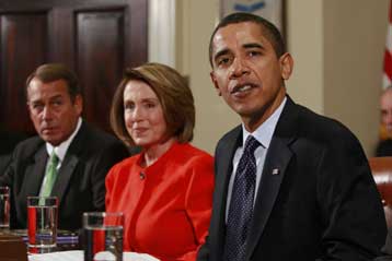 Επείγουσα δράση για την οικονομία ζητά ο Μπαράκ Ομπάμα