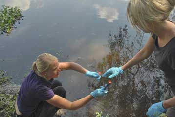 Βιομηχανικά λύματα μετατρέπουν ποτάμι της Ινδίας σε φαρμακείο
