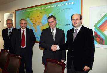 Ενημέρωση Χατζηδάκη για την πορεία του αγωγού Μπουργκάς-Αλεξανδρούπολη