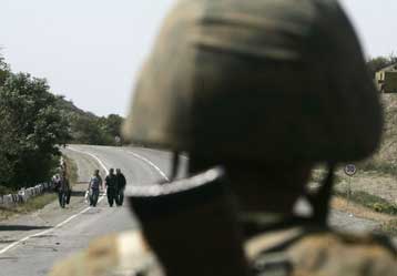 Η Μόσχα κατηγορεί την Γεωργία ότι συνέλαβε Ρώσο στρατιώτη στη Νότιο Οσετία