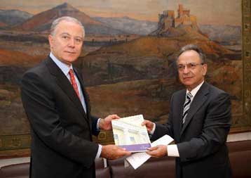 Για την πορεία εκτέλεσης του σχεδίου ρευστότητας ενημέρωσε ο Γ.Προβόπουλος τον Δ.Σιούφα