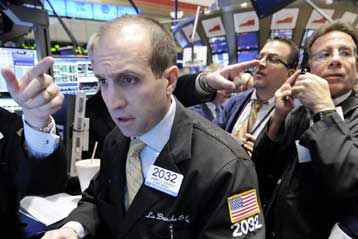 Πτώση στους δείκτες της Γουόλ Στριτ και της Ευρώπης