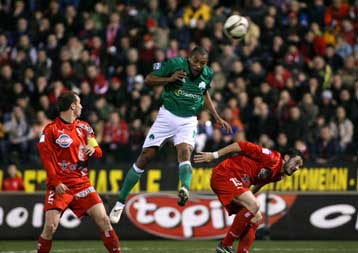 Χωρίς όρεξη ο Παναθηναϊκός, εγκλωβίστηκε από τα πιτσιρίκια του Πανσερραϊκού