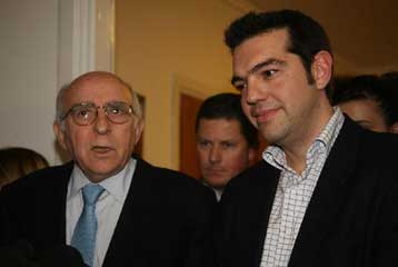 Ταύτιση απόψεων με τον Γ.Σουφλιά για το γήπεδο στο Βοτανικό διαπίστωσε ο Αλ.Τσίπρας