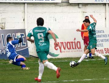 Νίκη του Αγροτικού Αστέρα με 2-0 επί της Κέρκυρας στον Εύοσμο