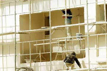 Καθίζηση 16,2% για την οικοδομή στο 11μηνο του 2008