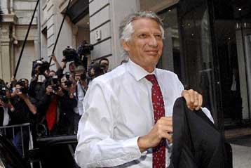 Το Σεπτέμβριο στο εδώλιο ο Ντομινίκ ντε Βιλπέν για το σκάνδαλο Clearstream