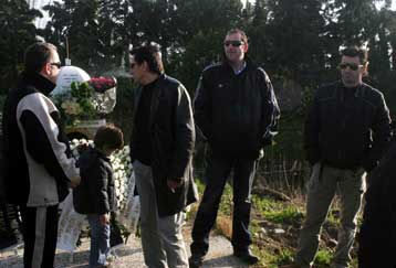 Διοίκηση, παίκτες και φίλαθλοι του ΠΑΟΚ στο μνημόσυνο του Κατσούρη