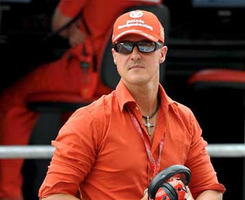 Ατύχημα για τον Σουμάχερ με την μοτοσικλέτα του