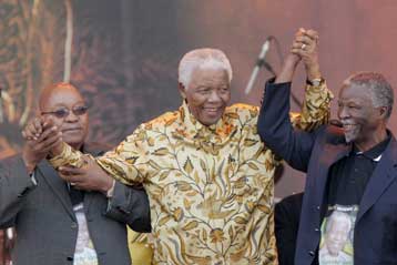 «Ψήφος εμπιστοσύνης» από τον Νέλσον Μαντέλα στον Τζέικομπ Ζούμα