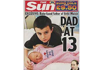 Μπαμπάς ετών 13 σοκάρει τη βρετανική (και όχι μόνο) κοινή γνώμη