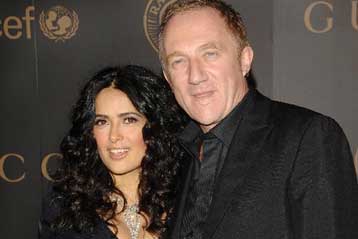 Ανήμερα του Αγίου Βαλεντίνου ο γάμος της Σάλμα Χάγιεκ