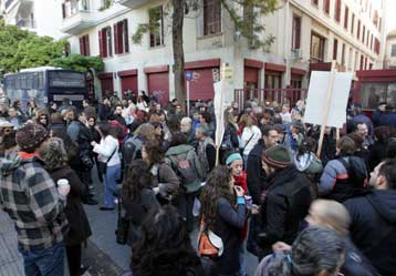 Απέκλεισαν την Ακρόπολη συμβασιούχοι του υπουργείου Πολιτισμού