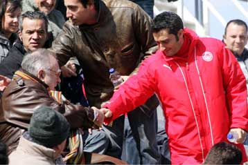 «Τυχαία» συνάντηση Κόκκαλη – Βαλβέρδε πριν το ντέρμπι