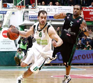 Ο Παναθηναϊκός «πλήρωσε» τη Σιένα με το ίδιο νόμισμα και πήρε ξανά το προβάδισμα